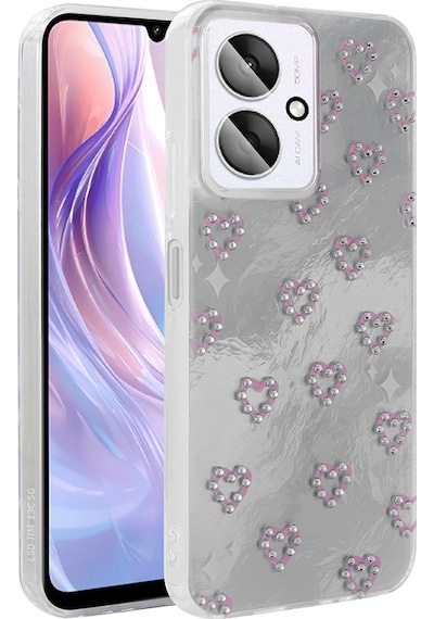 Nihcase Xiaomi Poco C65 Kılıf Korumalı Figürlü Desenli Ponti Kapak