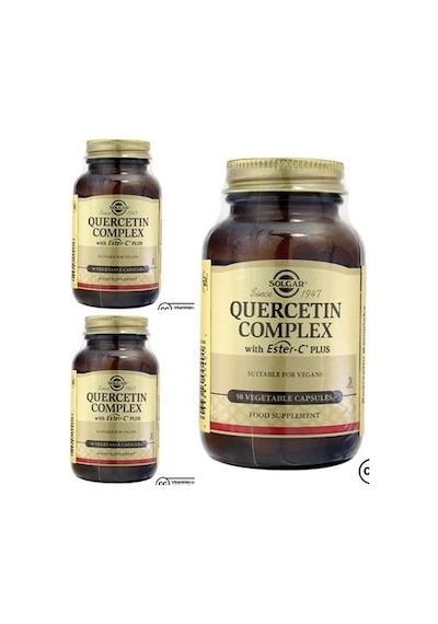 Solgar Quercetin Complex With Ester-C Plus 50 Tablet 3 Adet