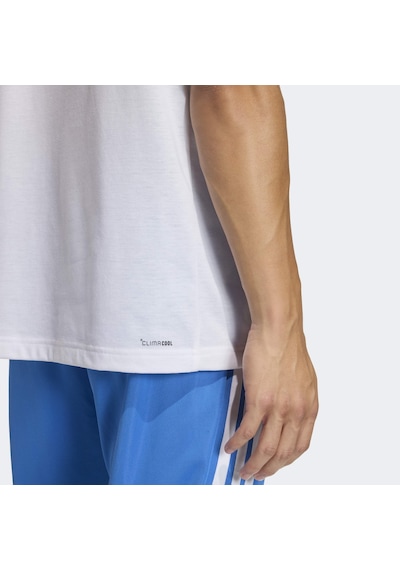 Adidas Workout Essentials Feelready Erkek Beyaz Antrenman T-shirt Kd5477