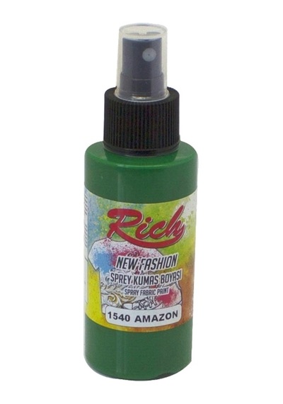 Rich New Fashion Sprey Kumaş Boyası 100 Cc. 1540 Amazon