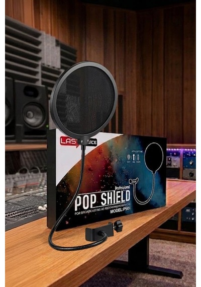 Ps-01 Stüdyo Pop Filtre - Çift Katman Pop Filter