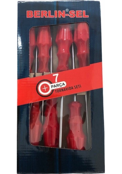 Manyetik Uçlu 7 li Tornavida Seti