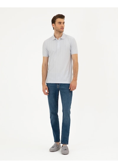 Pierre Cardin Erkek Açık Gri Tişört 50284327-vr001 Açık Gri Açik Gri