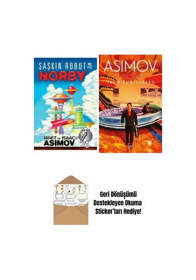 Şaşkın Robot Norby + Vakıf Kurulurken Vakıf Serisi 6. Kitap