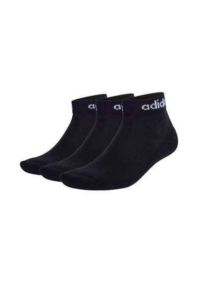 Adidas T Lin Ankle 3p Unisex Spor Çorap Ic1305 Siyah