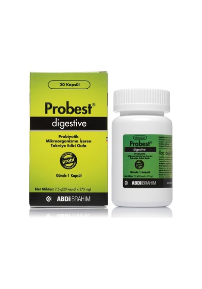 Digestive Probiyotik Mikroorganizma İçeren 20 Kapsül 3 Paketi