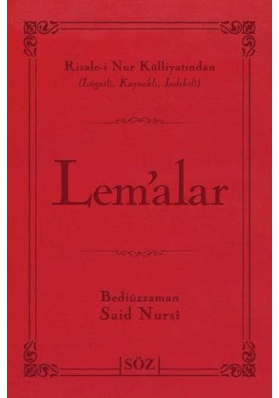 Lemalar Ciltli - Bediüzzaman Said Nursi - Söz Basım Yayım