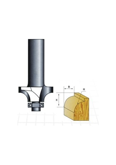 Topshop Th14465 Balık Sırtı Freze Bıçağı 12xr25 - Tsp14465