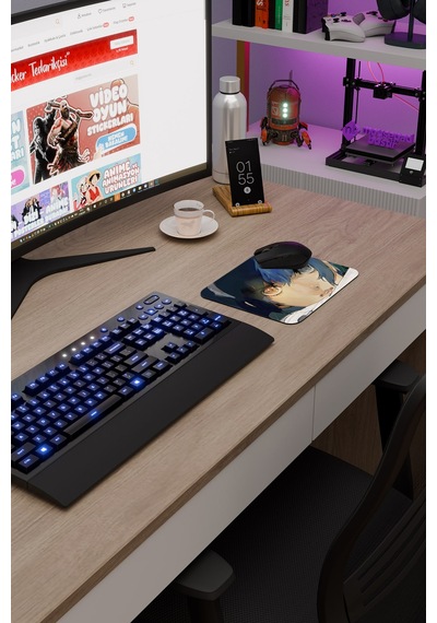 Metaphor: Refantazio Kaymaz Dikişli Kauçuk Oyuncu Mousepad V4 - 22x18 Gaming Mouse Pad Fare Altlığı