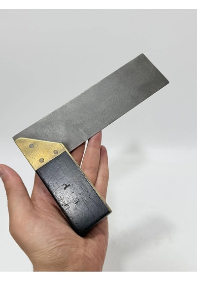 Antika Ahşap Marangoz Gönyesi 15cm 004