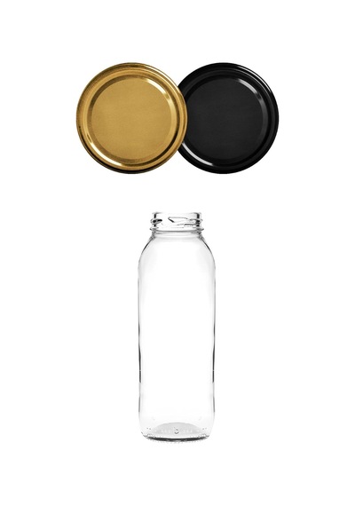 250 Ml Metal Kapaklı Meyve Suyu, Meşrubat, Limonata Şişesi 250 Cc Cam Şişe 6 Adet Altın/gold Altın / Gold