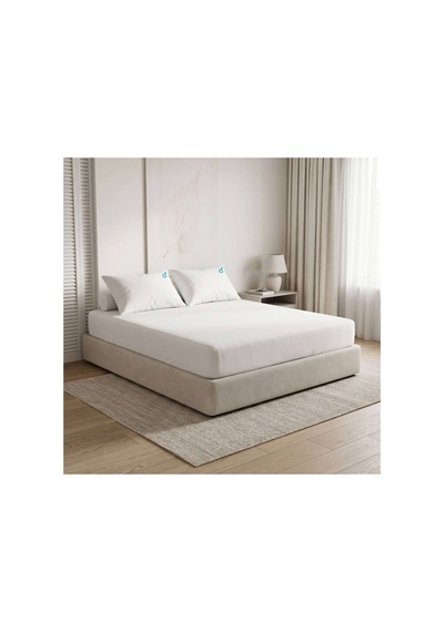 Cooling Sheet Beyaz Çift Kişilik Lastikli Çarşaf Seti Beyaz - 902937034 Beyaz - 902937034 Beyaz
