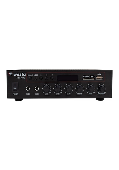 Westa WM-750U 80W USB/SD 100 V Hat Trafolu Amfi
