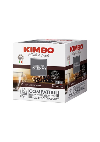 KIMBO Intenso Dolce Gusto Kapsül Kahve (16’lı Kutuda) KIMBO Intenso Dolce Gusto Kapsül Kahve (16’lı Kutuda)