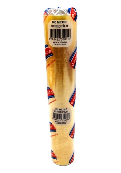 30cm X 100mt Pvc Gıda Streç Film Dökme Bx40