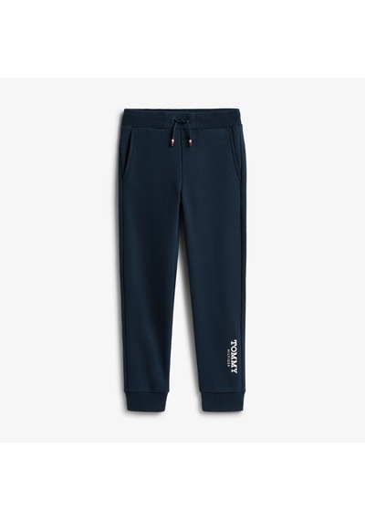 Tommy Hilfiger Monotype Print Graphic Çocuk Mavi Eşofman Altı Kb0kb10167 Mavi