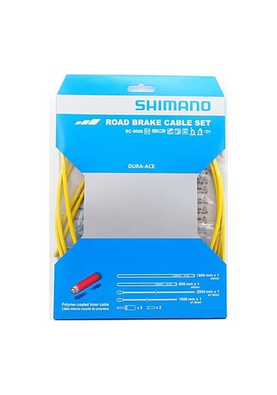 Shimano Dura-ace 9000 Fren Kablo Seti Sarı