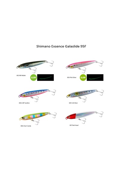Shimano Exsence Galaslide 95f 95mm 14g Su Üstü Maket Balık
