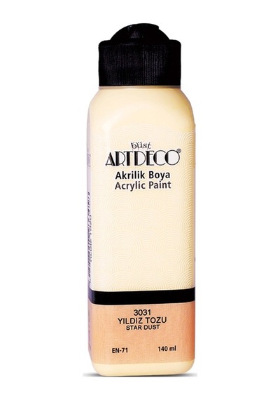 Artdeco Akrilik Boya 140 Ml Yıldız Tozu 070r-3031 Çok Renkli