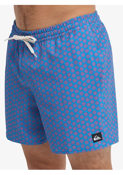 Quiksilver Stretch Prınted Erkek Şort Eqyjv04217-qk.blc2 Mavi