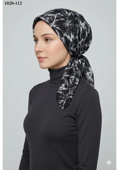 Dolce Life Dolce Cool Desenli Dimi Pamuk Eşarp 1020-112 Çok Renkli