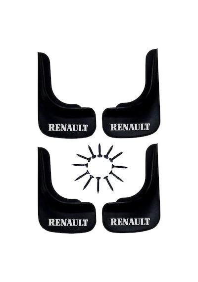 Renault 9 Broadway Spring Fairway Uyumlu 4 lü Ön-Arka Paçalık Tozluk Çamurluk REN1UX021YD