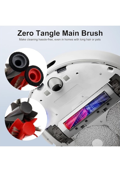 Roborock Qrevo Curv 2 Pro Uyumlu 1 Adet Ana Fırça