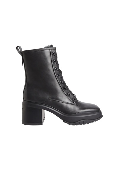 Calvin Klein Platform Heel Combat Kadın Siyah Bot