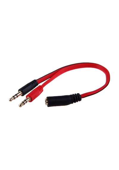 Kulaklık Mikrofon Ayırıcı Aparat 3.5Mm Headphone Mic Audio 2 Erke