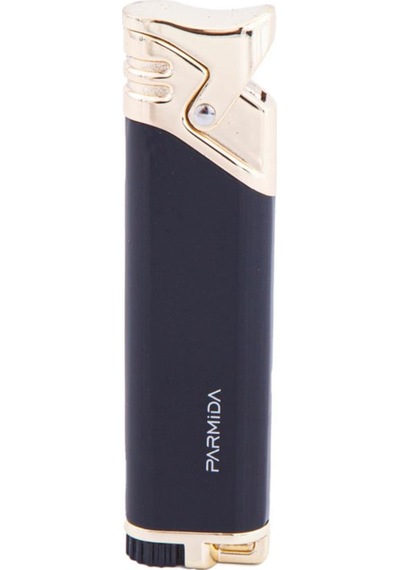 Tek Torch Pürmüz Siyah-gold Puro Çakmağı - Tr6002