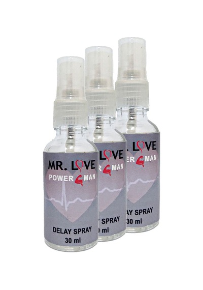 Msterlove Geciktiricisprey 3 Adet 30 Ml / Erkeklere Özel