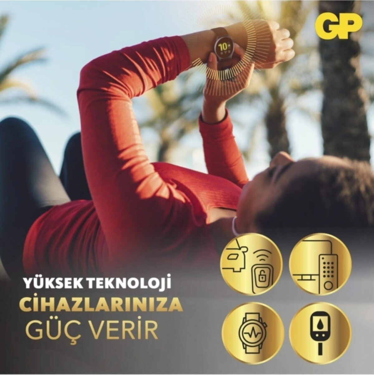 Gp Cr 2032 3v Düğme Pil 15'li