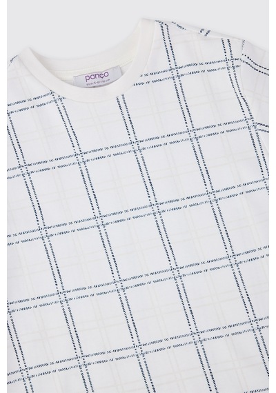 Panço Erkek Çocuk Lacivert Pijama Takımı