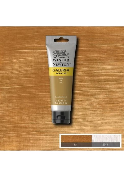 Winsor & Newton Galeria Akrilik Boya 120 Ml. 283 Metallic Gold