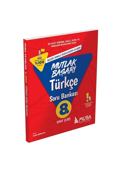 8.Sınıf LGS Mutlak Başarı Türkçe Soru Bankası- Muba Yayınları