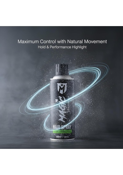Magic Cosmetics Saç Şekillendirme Spreyi 400 Ml / Saç Spreyi / Ekstra Güçlü Tutuş / Tüm Saç Tipleri İçin Şek