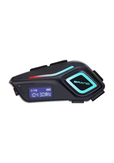 Wearfitpro K08 Led Fenerli İntercom Bluetooth Motosiklet Kask Kulaklığı İntercom Kulaklık