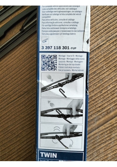 Silecek Takımı Bosch 3397118301 Silecek Takımı