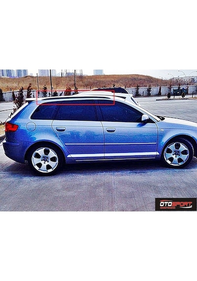 Audi A3 8p Sportback Tavan Çıtası Fiberglass Boyasız