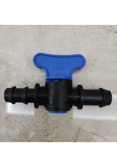 Damlama Sulama Plastik Küresel Mini Vana 20 Adet16 Mm Conta Cıkış