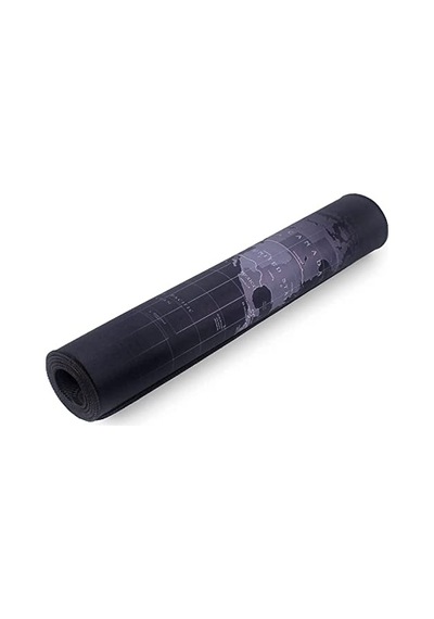 Popiço Dünya Haritalı 90x40 Cm Mouse Pad, Dünya Desenli Mouse Pad