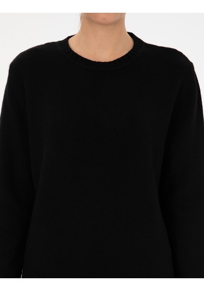 Pierre Cardin Kadın Siyah Kazak /triko 50316310-vr046 Siyah