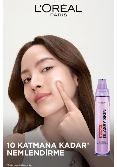 Revitalift Filler Glassy Skin Cam Cilt Görünümü Veren Krem 50 Ml + Göz Serumu 20 Ml Set pktglassyskinset1-11096