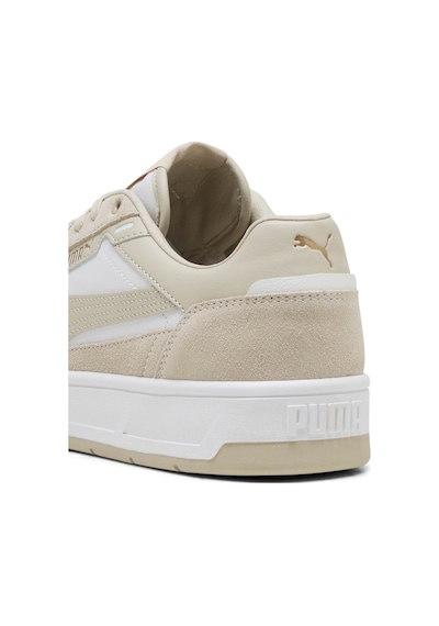 Puma Court Classic Street Sd Beyaz Erkek Sneaker 000000000102237369 Beyaz-bej Beyaz - Bej