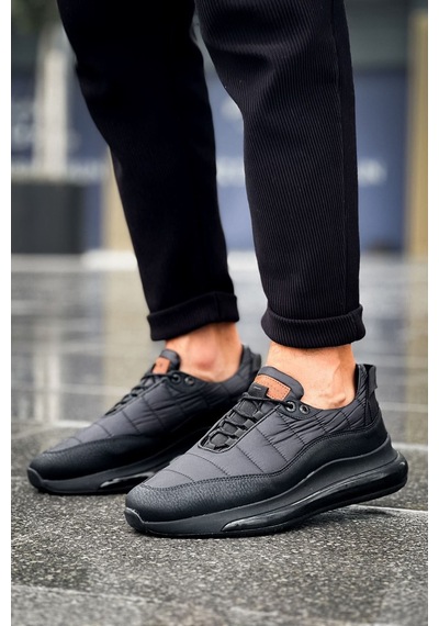 Ay Mood Mn179 - Cst Sporty Runner Erkek Ayakkabı Sıyah Siyah