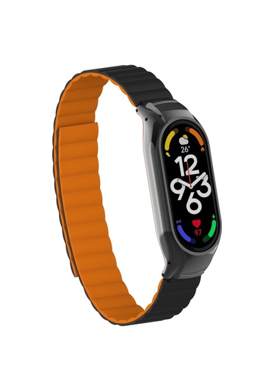 Xiaomi Uyumlu Mi Band 7 Kordon Renkli Strap Deri Loop Kordon 69