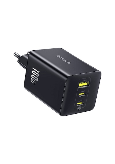 Baseus Enrfll Fe11 2c+u 100w Şarj Cihazı Siyah