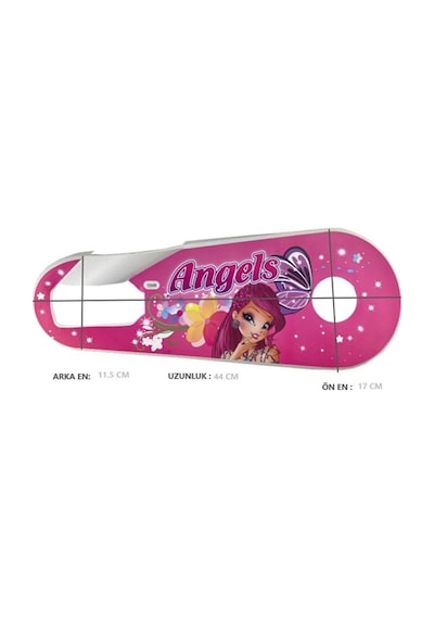Sarissa Çocuk Bisikleti 16 Jant Angels Zincir Muhafaza Plastik Bisiklet Mufazası Pembe