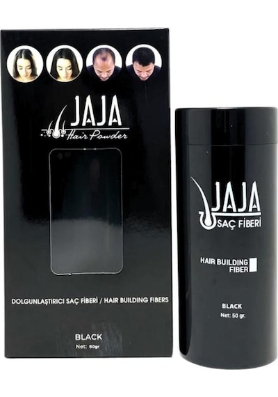 Jaja Saç Kapatıcı Topik 50 Gr Siyah