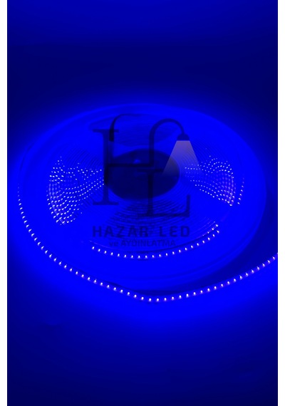12v 8mm 320 Ledli Esnek Cob Şerit Led Mavi Ip20 5 Metre